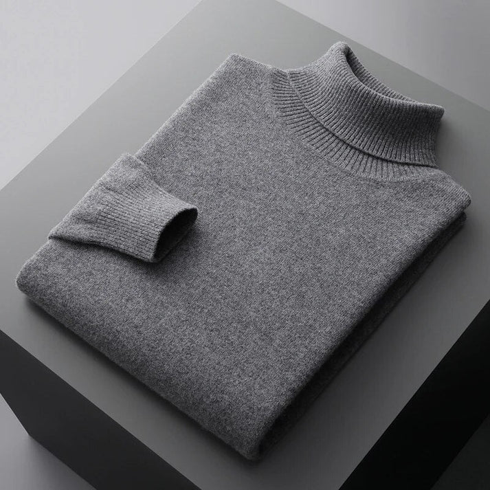 Luvo | Pull à col roulé pour homme – Manches longues