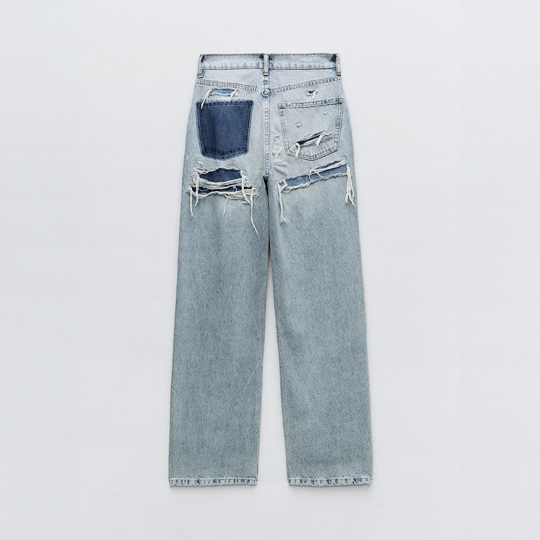 Luvo | Jean Délavé Déchiré pour Homme - Style Vintage